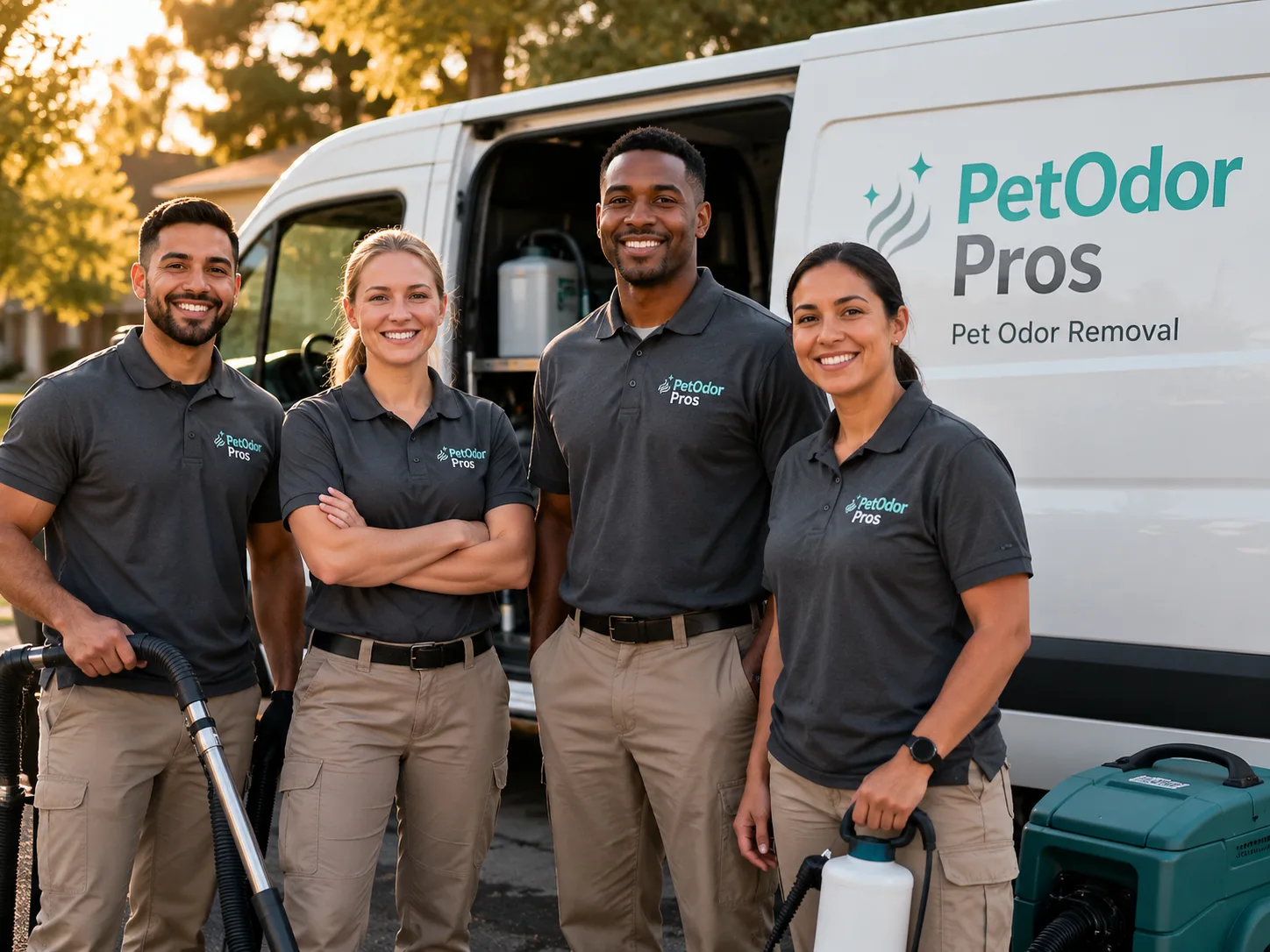 Pet Odor Removal team serving Newtown, IN